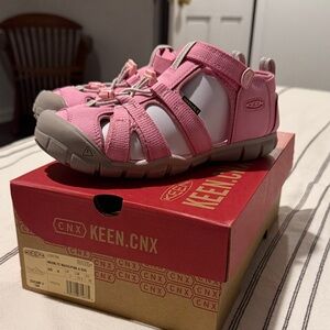 Keen Kids Pink Adventure Sandals